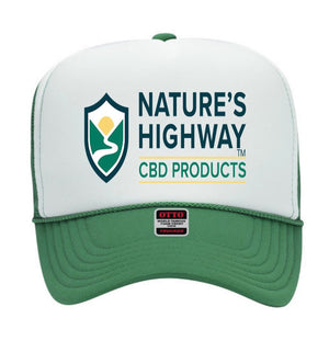 
            
                Load image into Gallery viewer, Natures Highway CBD Logo Trucker Hat
            
        