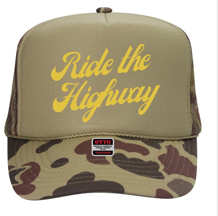 Ride the Highway Trucker Hat