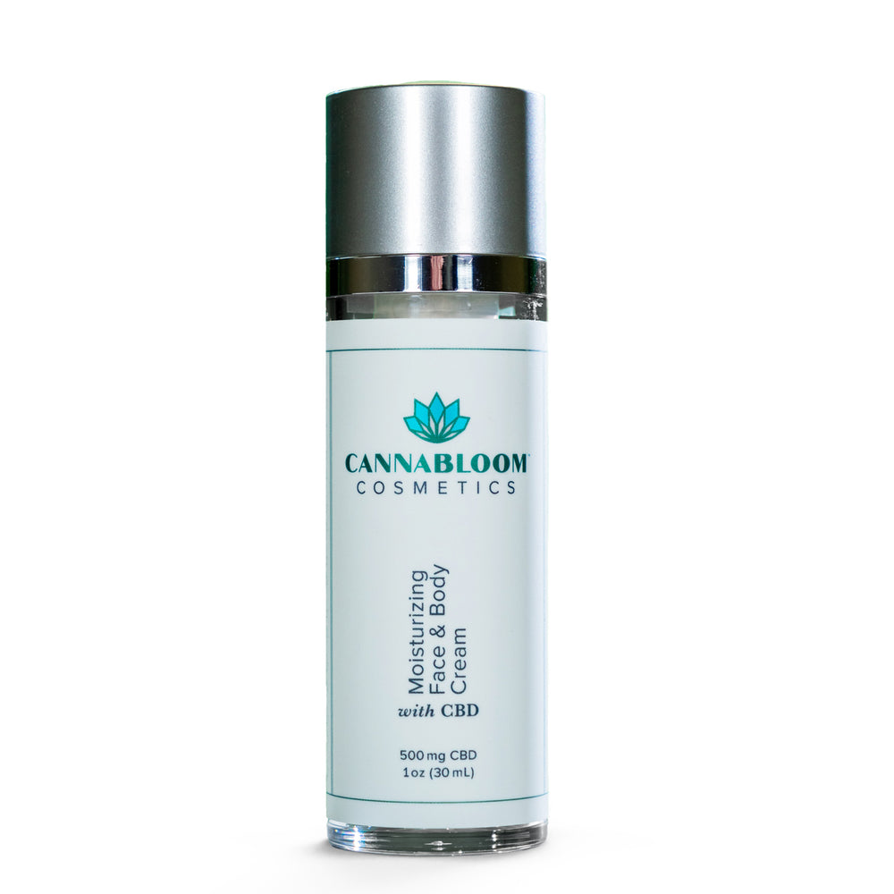 CannaBloom Moisturizing Face and Body Cream