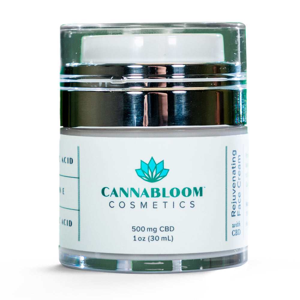 
            
                Load image into Gallery viewer, CannaBloom Rejuvenating Face Cream with Hemp - Natureshighway.shop
            
        
