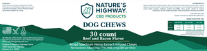 5mg Dog Chews - 30 Count - Natureshighway.shop