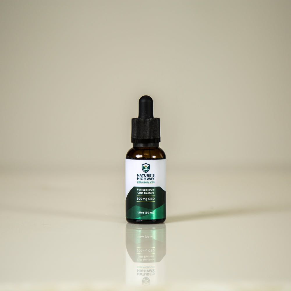 500mg Full-Spectrum Tincture - Natureshighway.shop